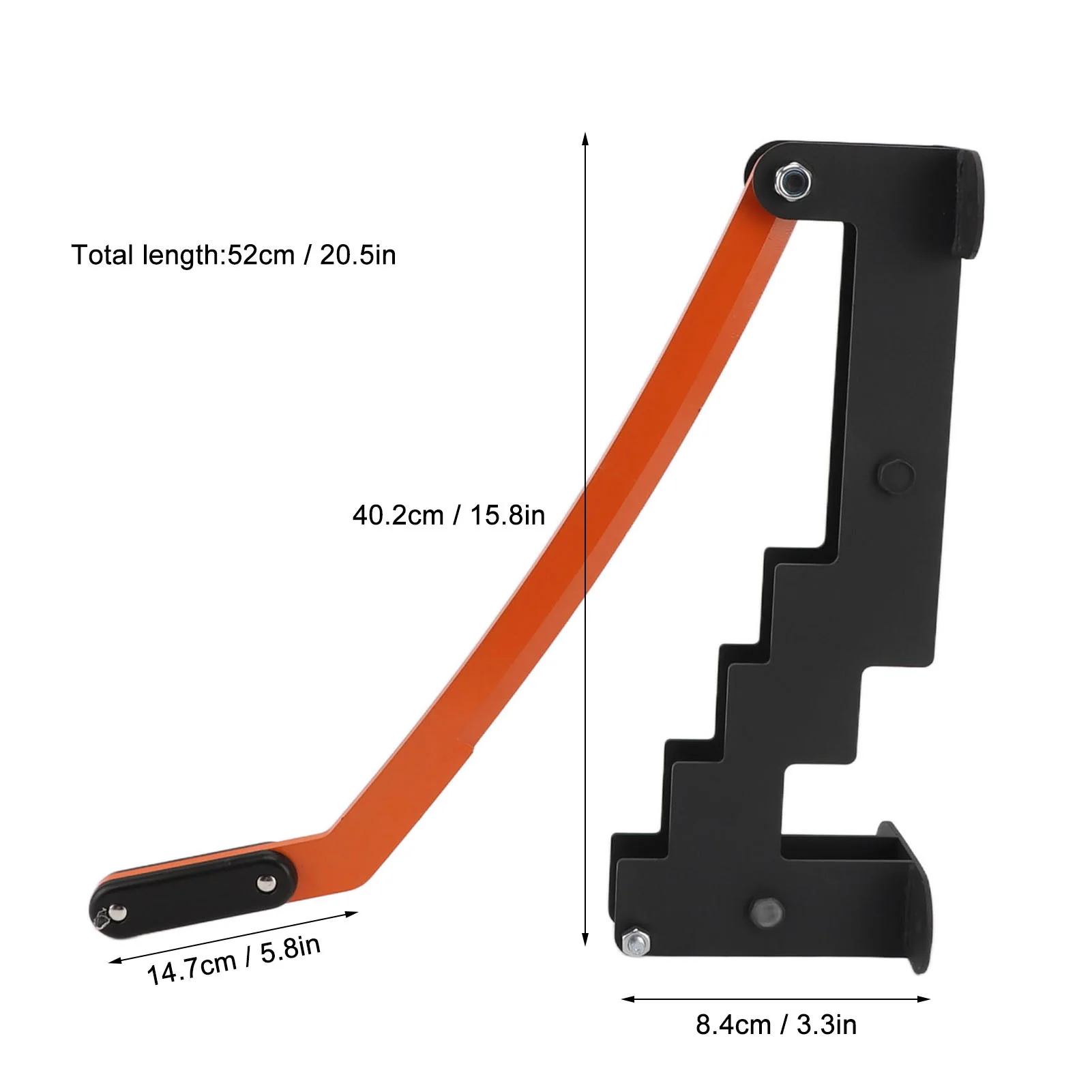 Wall Mount Kindling Splitter Firewood Cutter Carbon Steel Effortless Portable Manual Kindling Maker for Home Camping