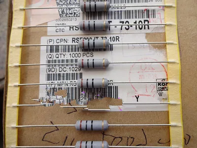 

Copper foot color ring resistor 3W10R 3W10ohm 3W10ohm 3W 10R