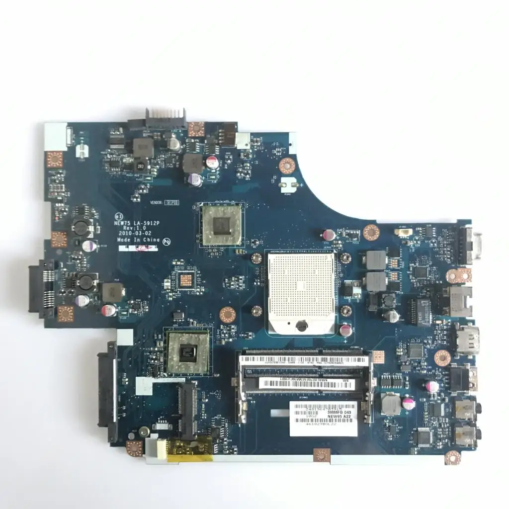 para Acer Aspire 5251 5551 5552 5551g 5552g Placa-mãe New75 La5912p de Alta Qualidade Placa-mãe Ddr3 100% Teste Trabalho - Imagem 6
