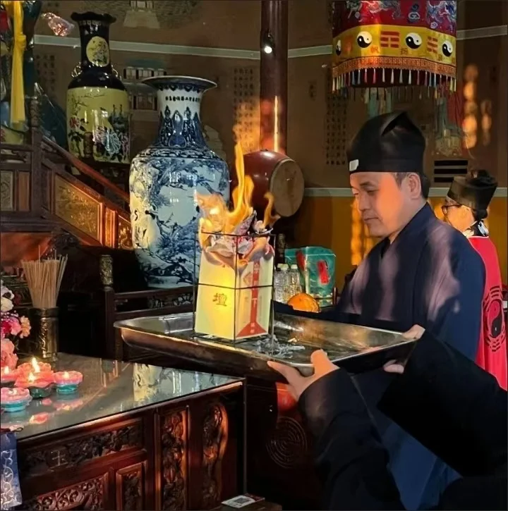 Chinese Traditional Monk Cloth Traditional Tang Zen Robe Men Taoist Clothes