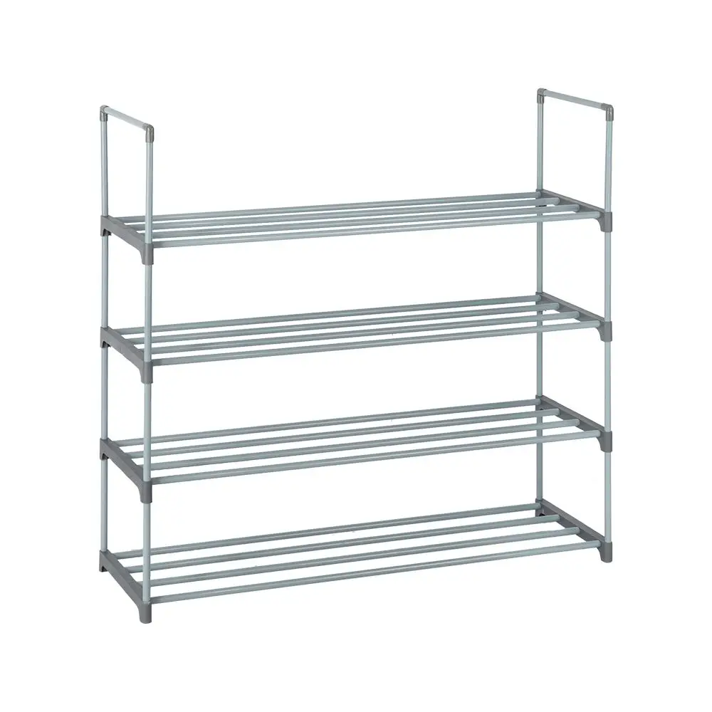 4 Tiers Shoe Rack Shoe Tower Shelf Storage Organizer 2 Pack Set For Bedroom Entryway Hallway and Closet