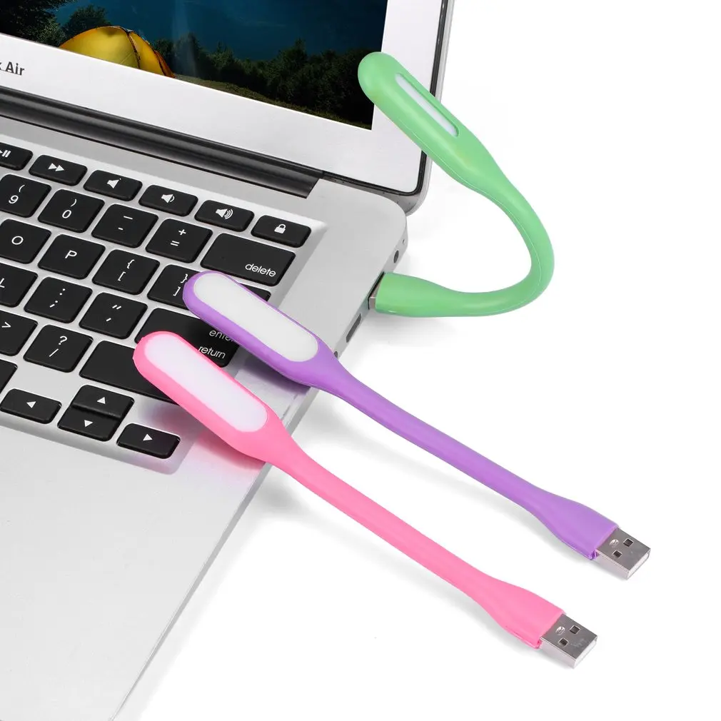 

USB LED Light Lamp Portable PC Notebook Eye Protection Mini Adjustable Flexible Night Working Book Light