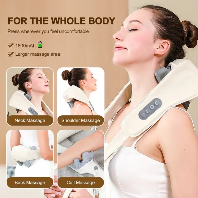 Foreverlily Neck and Shoulder Massager: The Ultimate Relaxation Solution