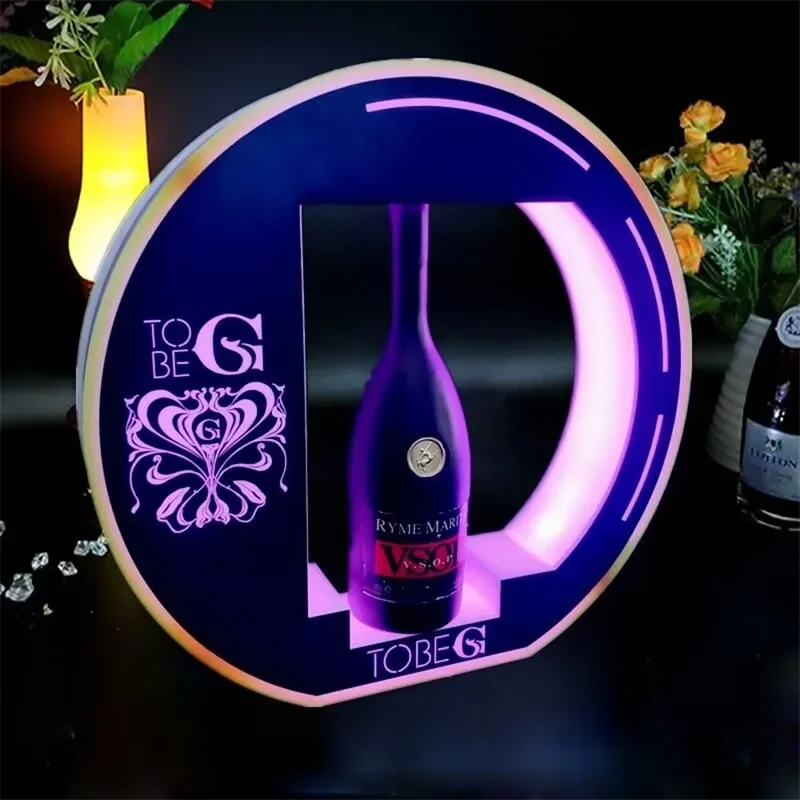 Rechargeable LED VIP Service Grey Goose Bottle Presenter Glorifier Display For Wedding Night Club Party Lounge Bar
