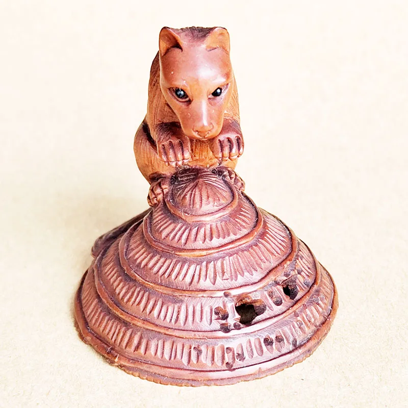 GX869 - 20 年物 2 インチ手彫りツゲの根付 - AliExpress