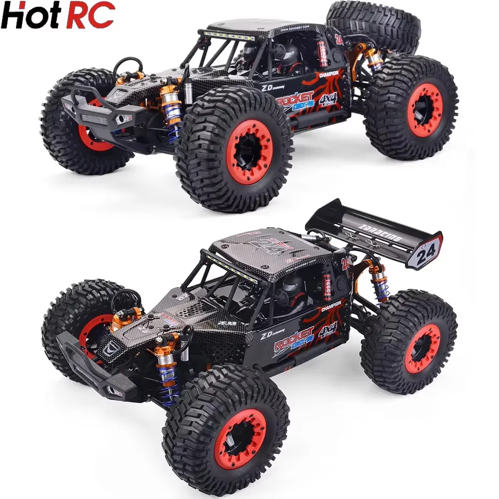 ZDレーシング DBX 10 1/10 4WD 2.4G デザートRCトラック ブラシレスRC