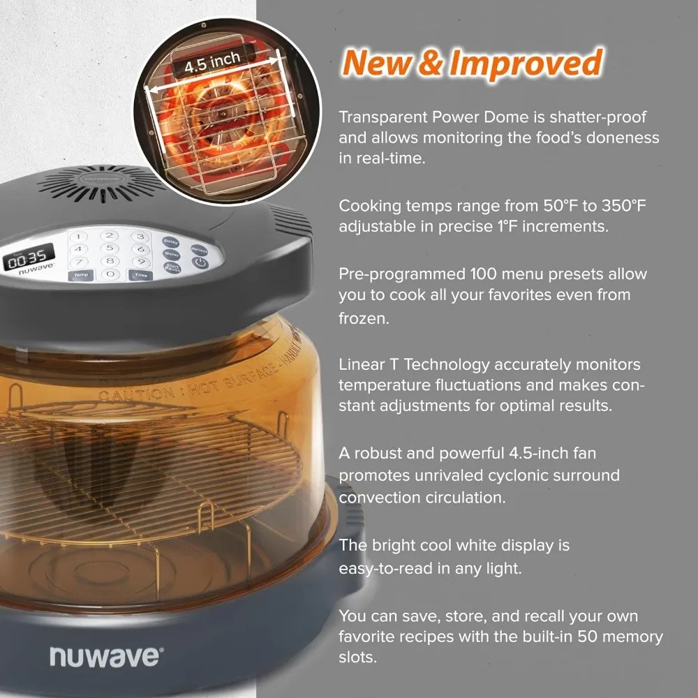 Pro Plus 2 Infra-Red Oven, Countertop, Convection, Cook Fresh or Frozen, No Defrosting or Preheating, Cook Healthy