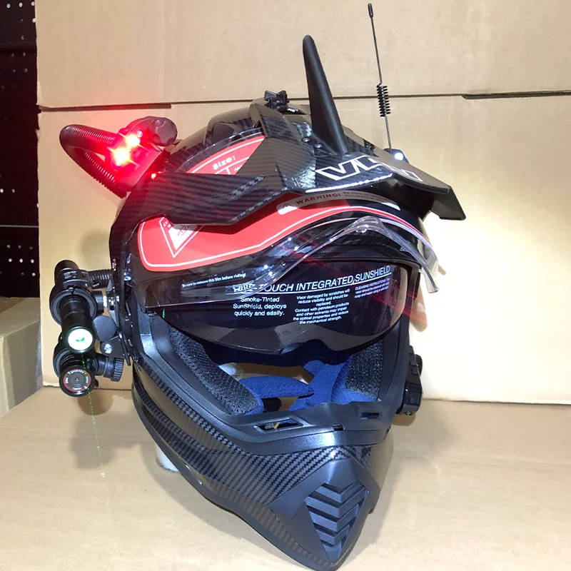V-JET TOUCH HELMET ゴーグルロッカー付き