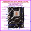ERYING Gaming PC Motherboard i9 Kit with Embed 11th Core CPU 0000 ES 2.6GHz(Product Performance,Refer To i9 11980HK i9 11900H) 2