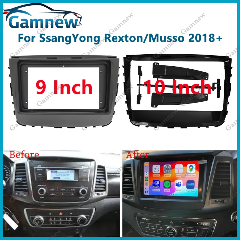 9 Inch Car Frame Fascia Adapter Android Radio Dash Fitting Panel Kit 9-inch-car-frame-fascia-adapter-android-radio-dash-fitting-panel-kit