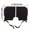 Windproof Motorcycle Handlebar Gloves 32x27x2.5cm Warm Velvet Covers For Cold Winter Warmer Motorbike/Scooter Handlebar Grip 3