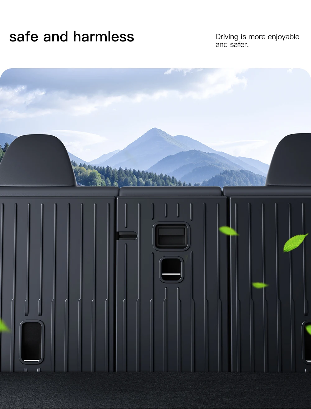Rear Trunk Side Anti-Kick Pad For Tesla Model Y Juniper 2025 TPE Full Coverage P