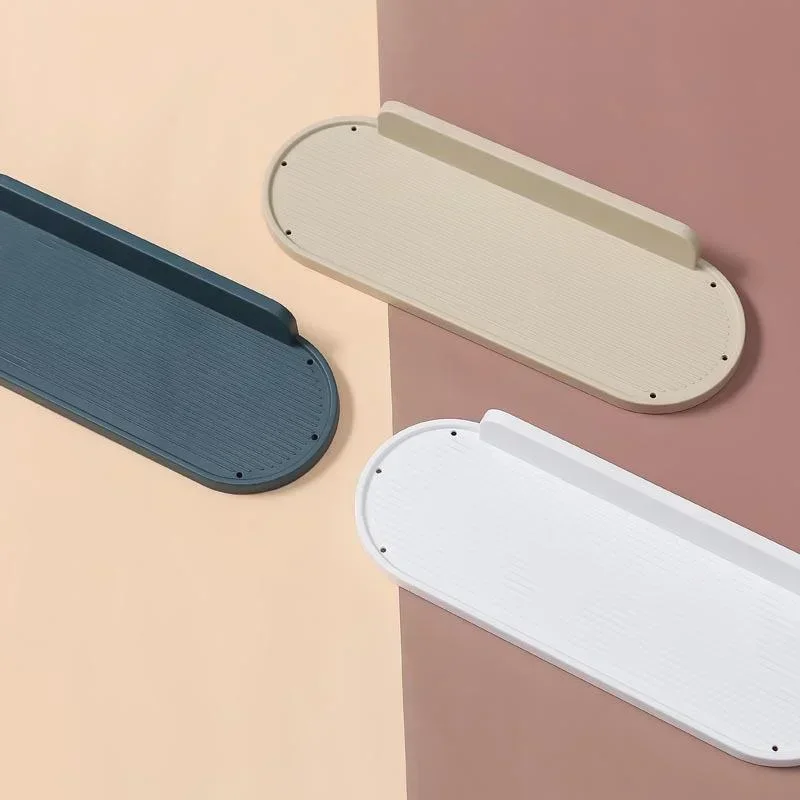Bathroom Shelf Toilet Shelf Free Punch Shampoo Shower Shelf Seasoning Bottle Bracket Kitchen Bathroom Accessories 4
