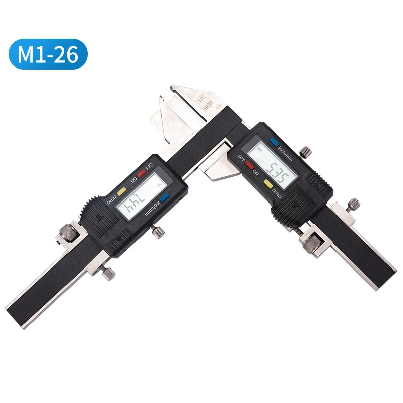 M1 26 Digital Gear tooth caliper Gear tooth Vernier caliper gear tooth thickness measure caliper