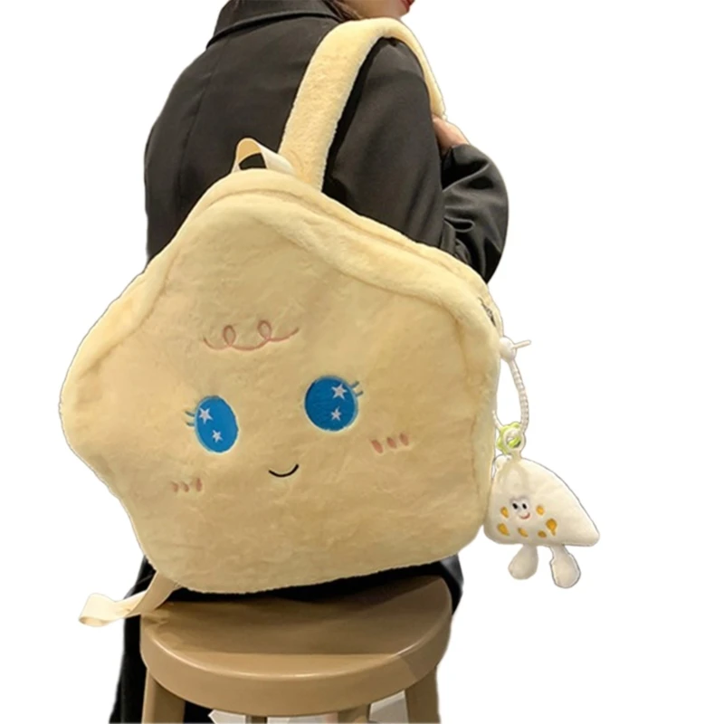 Rucksack Double Strap Shoulder Bag Travel Pack Versatile Backpack for Girl