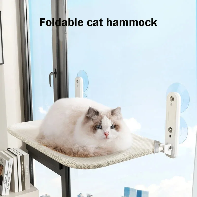 Pet Bed The cat uses a large activity bed to bask in the sun detachable and washable hanging bed