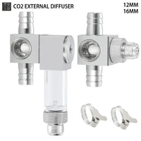 ZRDR Aquarium DIY CO2 Diffuser Fish Tank CO2 External Atomizer Aluminum Alloy CO2 Generator Regulator Accessories CO2 Diffuser 1