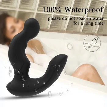 Butt Plug Vibrator Prostate Massager For Men Male Vibrating Anal Plug Erotic Sex Toys Sex shop 360 Rotate Butt Plug Stimulator 5