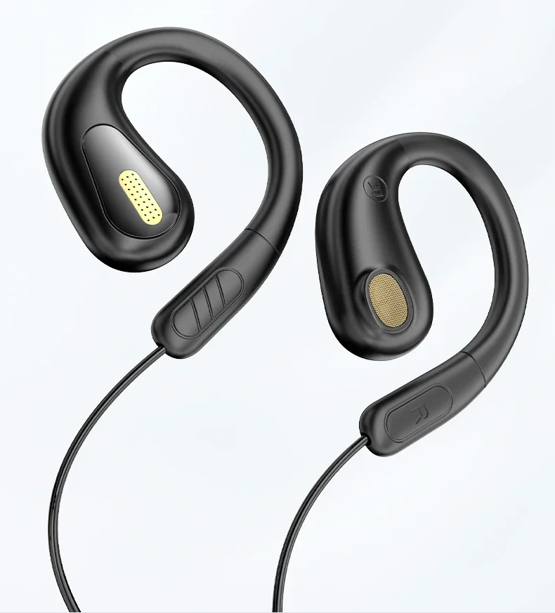 Cuffie sportive open ear cablate con microfono enc e usb-c_voghion.com