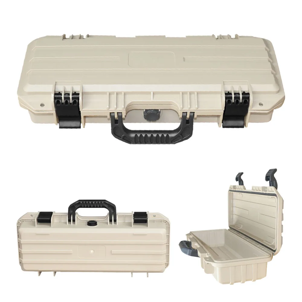 Long Toolbox PP Plastic Instrument Storage Tool Chest  Waterproof and Moisture-proof with Cotton Suitcase Tool Box Organizer 6