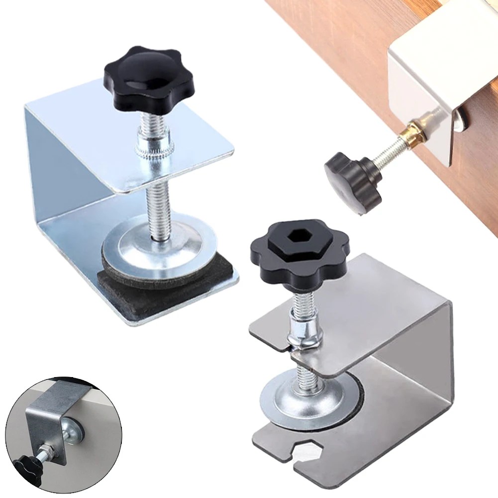 

Universal Drawer Front Installation Clamps Holder Adapter Aids Jig Tool Adjustable Fixing Clip Cabinet Drawer Woodworking Mount