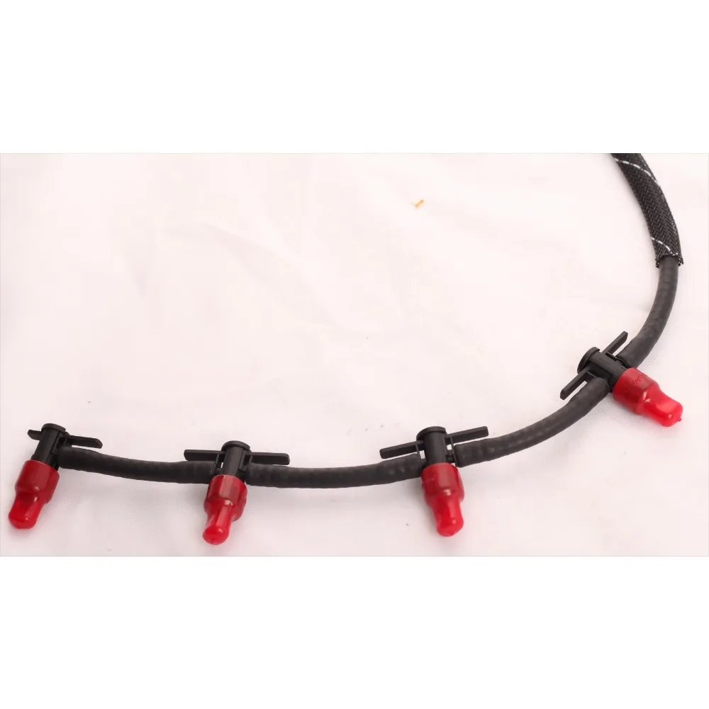 Auto Fuel Overflow Hose Fuel Return Line Hose Pipe Diesel Injector Leak Line 13537807228 for E81 E87 E90 F30 E60 F10 E84