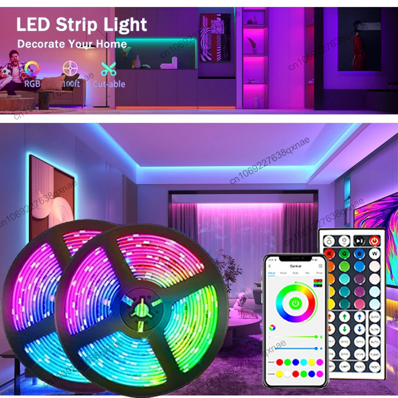 Led Strip Lights Led 10m 15m 20m 30m Neon Led Lights Rgb Led Lamp Gaming  Room Decoration Led Strip Luces Led светодиодная лента - AliExpress