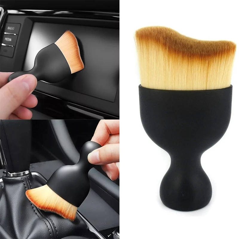 

Car Interior Cleaning Tool Soft Crevice Dust Removal Artifact Wash Dust Artifact Dust Removal Brush Air Conditioner Outlet Brush