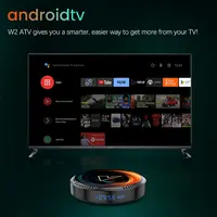 W2 ATV TV Box Android 11, Amlogic S905W2, поддержка 4K AV1 2,4 и 5G Wi-Fi BT с голосовым пультом Google Voice Remote 2G16G 4G32G 64G Smart TV Box — изображение 3
