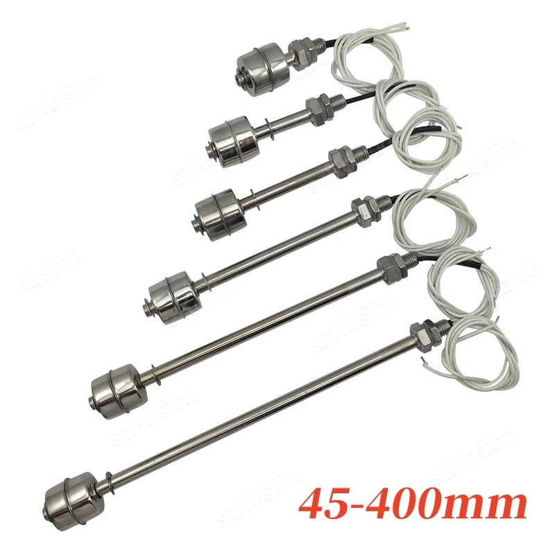 Interrupteur à flotteur en acier inoxydable, résistant aux hautes températures, tour d'eau, contrôleur de niveau automatique, capteur de débit de réservoir