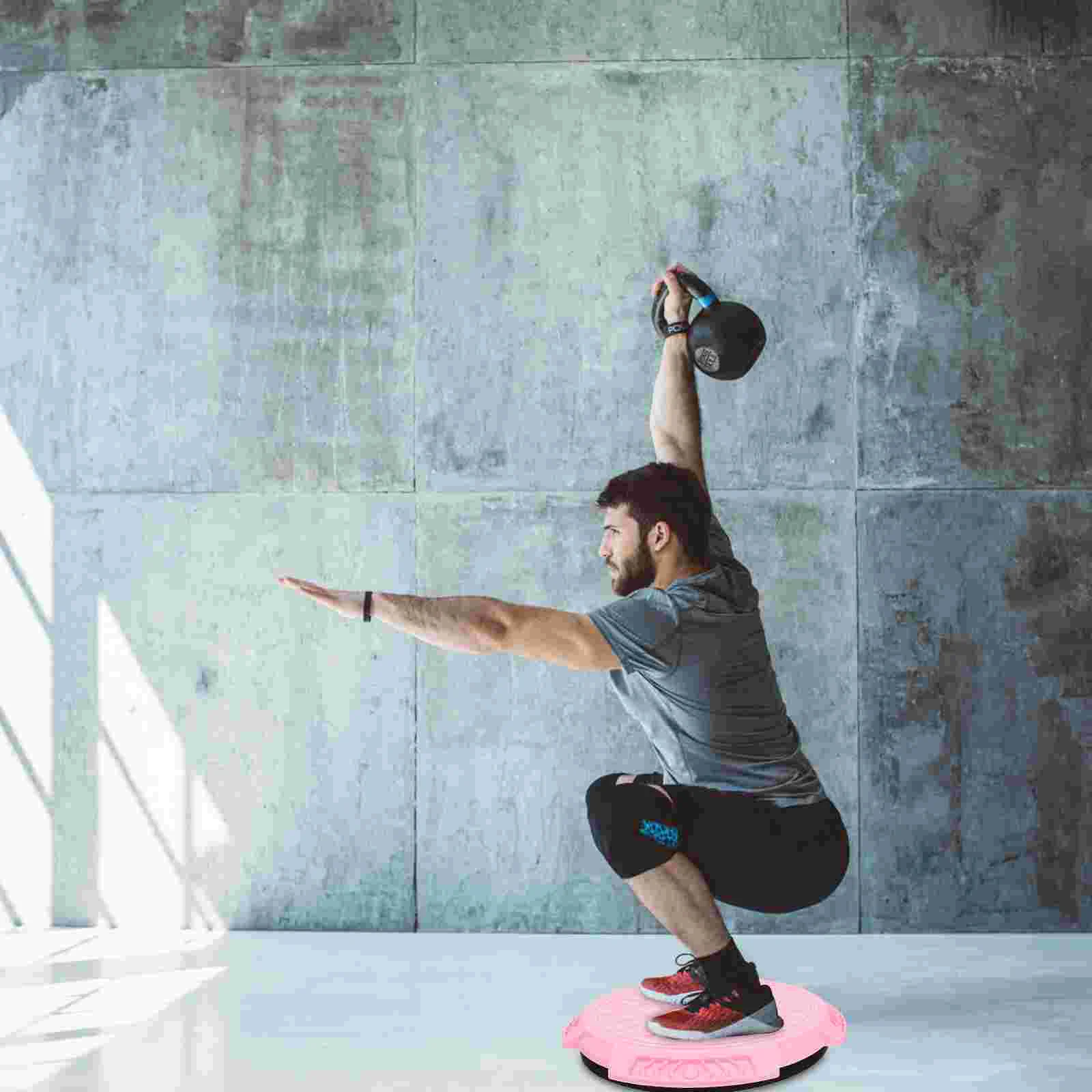 Plastic Steel Ball Twisting Waist Disc Fitness Machine Body Massage Board Rotating Board Female Equipment Slimming Disc Rope