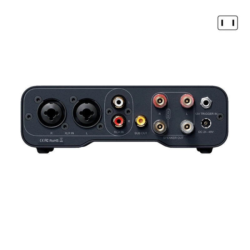 Fosi Audio ZA3 ステレオパワーアンプ ボルシリカ トリガー端子付き