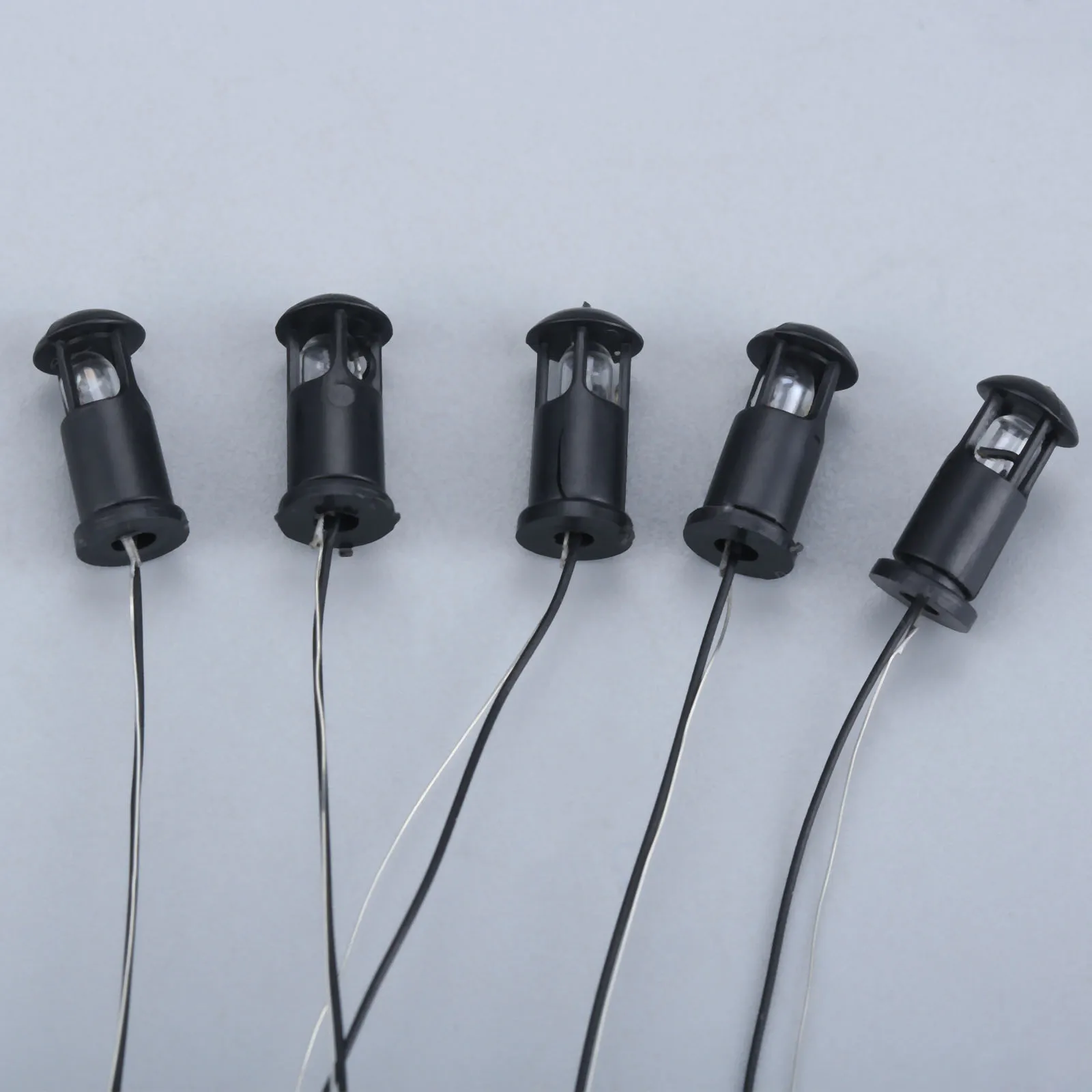 10pcs Grass Lamps Model LED Plastic Lawn Light Building Layout Grassland Scenery Grass Plastic Scenery Lamp for Architecture ornament crafts miniature figurines