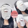 Hot Compress Face Towel Reusable Cotton Thickened Face Steaming Towel Moisturizing Mask Beauty Skin Care Tool for Salon Home Use 1