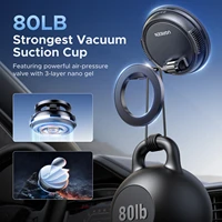 UGREEN Magnetic Car Phone Holder Dashboard Suction Cup 360°Rotatable Car Mount For Magsafe iPhone 16 15 14 ProMax Xiaomi Samsung - Image 4
