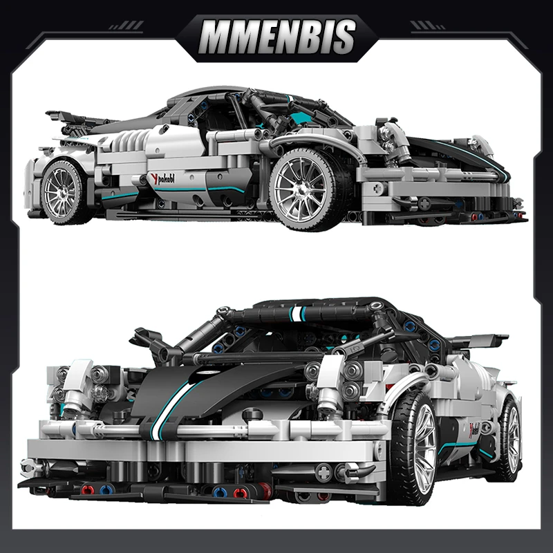 New 114 Super Racing Car Building Blocks Sets City Speed Cars Bricks