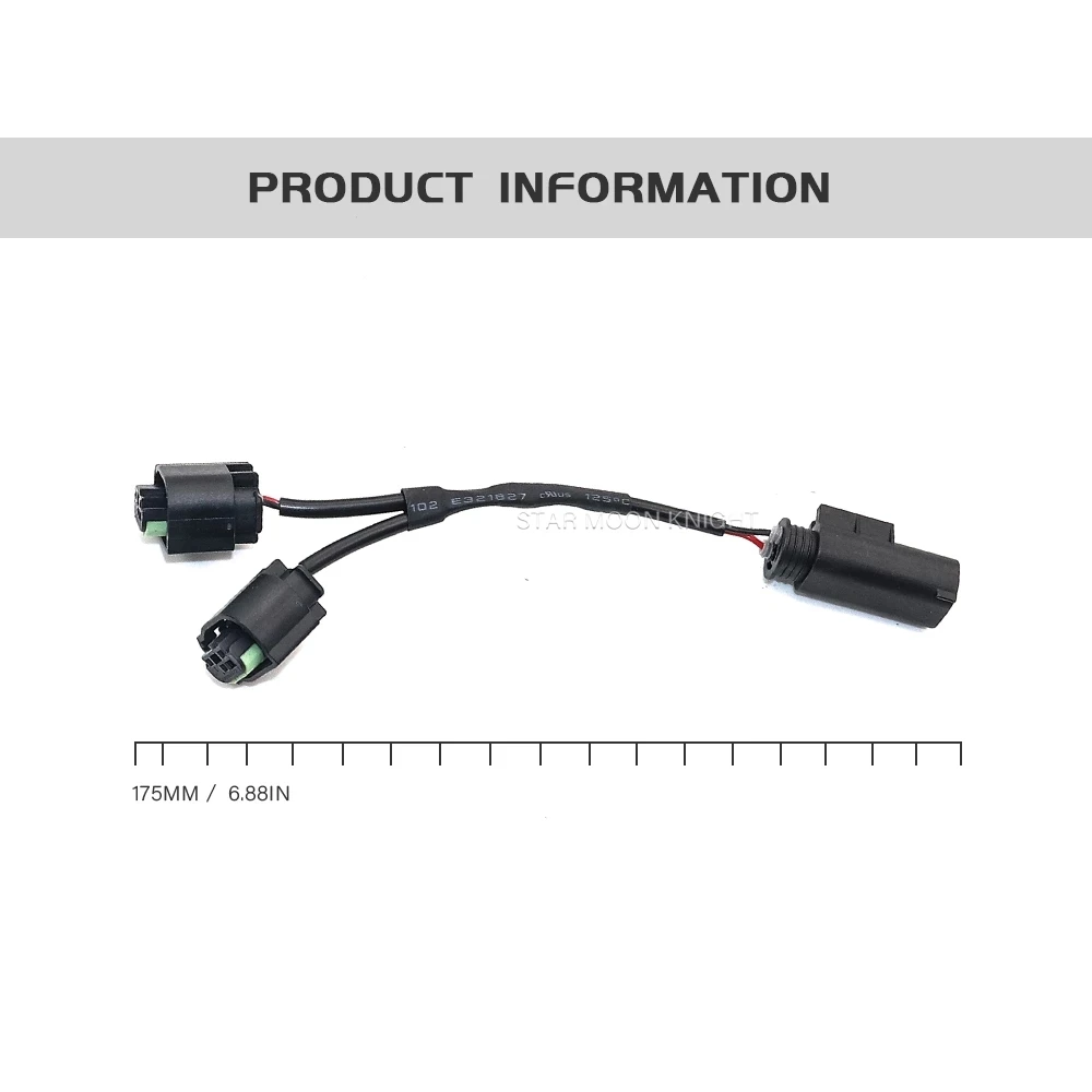 Extension de prise de répartiteur pour BMW Runder GS R1250GS R 1200 1250 R RS RT R18 Rnine, circuit de shunt de moto, adaptateur de câble allergique