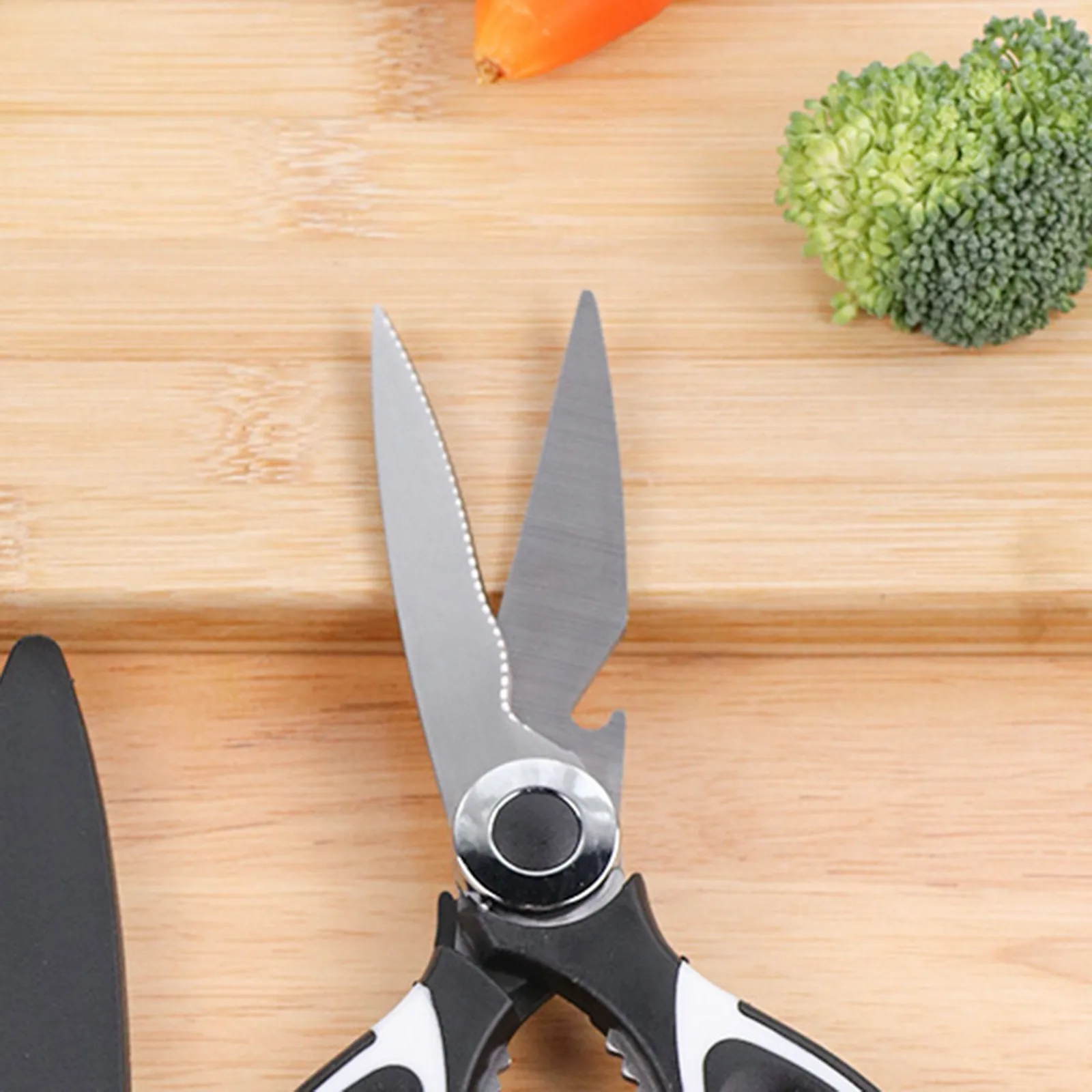 Chicken Bone Scissors Stainless Steel Kitchen Scissors Chicken Poultry Fish Kitchen Tool Shears For Meat Barbecue Nutcracker