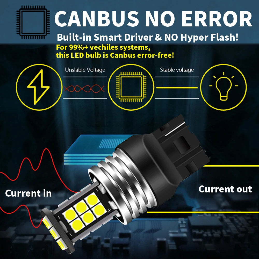 LED  Ʈ   , W21W 7440 T20 ĵ, Ű  1998-2017 SX4 2006-2010 Ÿ ȣ 12V  , 2 