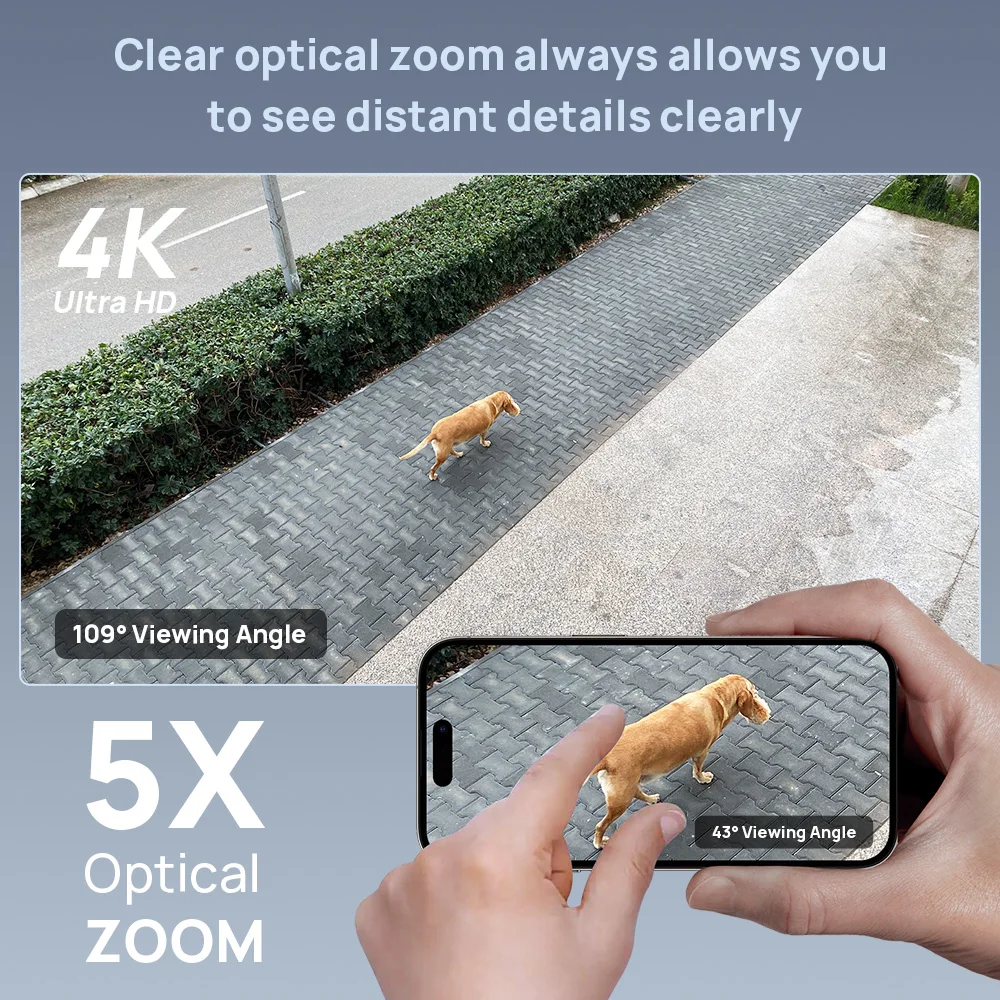 5x optikai zoom részletbemutató