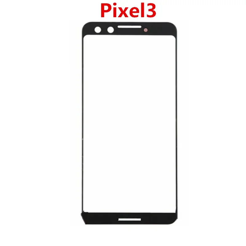 Google Pixel 8 Pro 7A 4A 5G 3 3A XL 7 6A 6 5 5A Front Glass Outer Screen Touch Panel LCD Display Cover Repair Part OCA