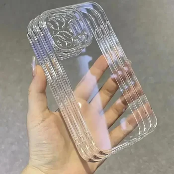 The 3-piece set of simple and transparent phone cases is suitable for iPhone 16, 15, 14, 13, 12, 11promax, 14 Plus and 15 Plus. 1