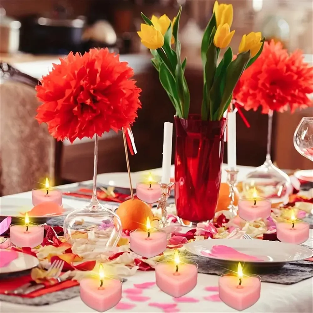 Heart-Shaped Scented Candle Set 2
