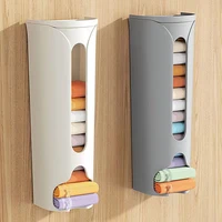 Plastic Bag Storage Closet Wall Hanging Underwear Organizer Garbage Bag Storage Box Kitchen Plastic Bags Kitchen Accessories 1