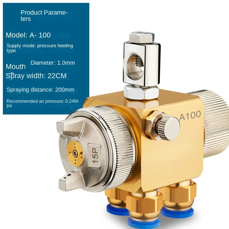 

Automatic Spray Gun Blister Machine Atomization Nozzle Pneumatic Wave Soldering Scaling Powder Spray Gun