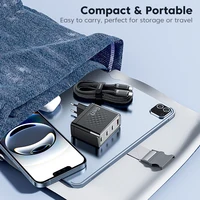 Зарядное устройство Toocki 140 Вт GaN PD3.1 QC4.0 3.0 SFC2.0 SCP PPS Быстрое зарядное устройство USB C для ноутбука Macbook iPhone 17 16 Samsung Huawei Xiaomi — изображение 5