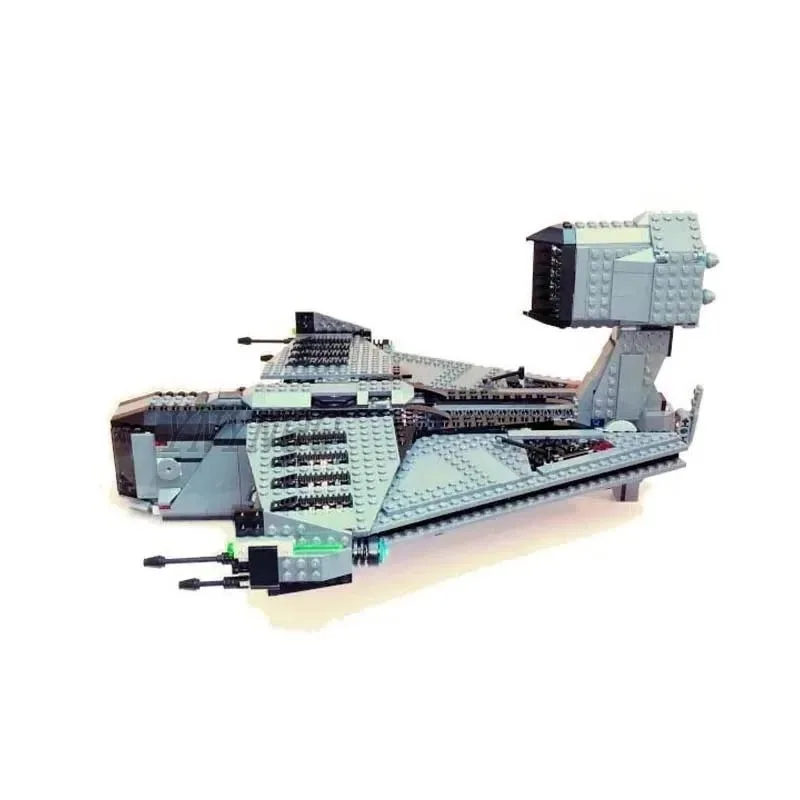 

NEW 990PCS Space Airplane The Justifier Building Blocks Model 75323 Modified Version Bricks Assemble DIY Toys Kids Gifts