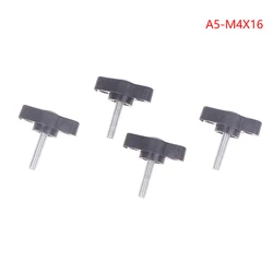Enhanced Stainless Steel Adjustable Thumb Screws with Z - Shaped Handle and Butterfly Wing Knob (A5)