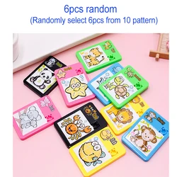 Set of 6 Colorful Animal Sliding Puzzle Toys (6pcs Random)