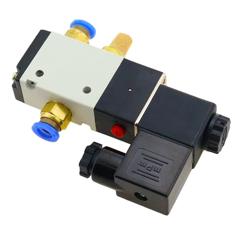 valvula solenoide controle pneumatico com posicoes valvula solenoide portas dc ac 02